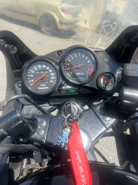 Kawasaki GPZ 500R / EX500C F | A2 | 1996 | 62.000 km | Anvelope + Ambreiaj Noi | Acte la zi | Baterie nouă