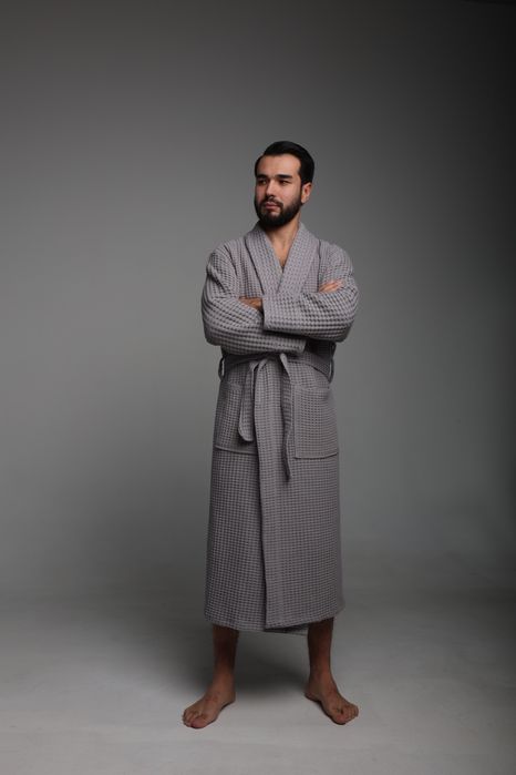 Вафельный халат для спа бани отелей оптом б