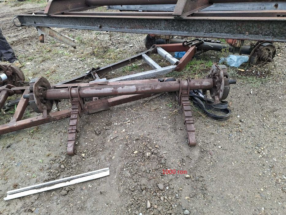 Punți remorci agricole.