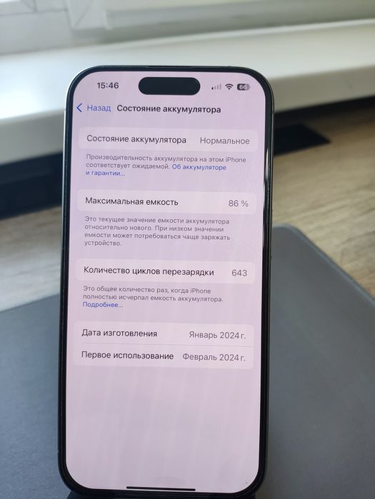 iPhone 15 pro в идеале
