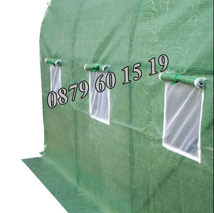 Тунелна оранжерия с размери 3х2х2 метра, оранжерия тунелна