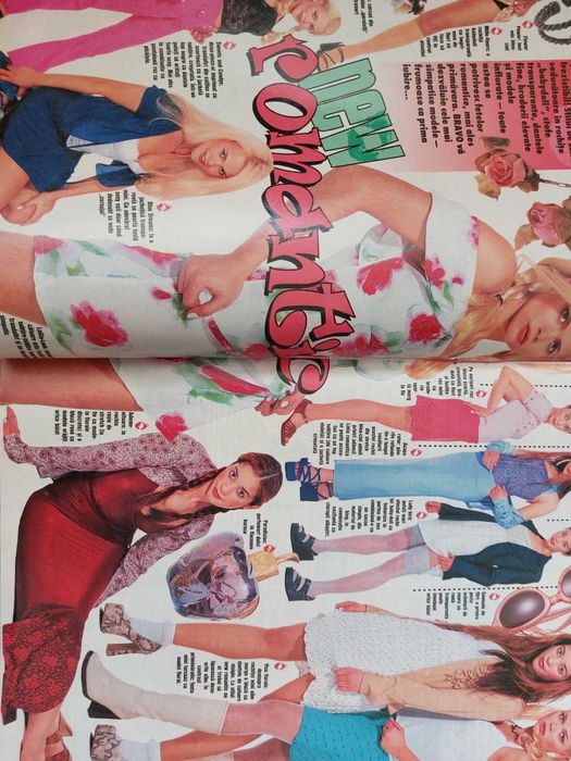 Revista Bravo Romania anii 90 cu the Nick si Aaron carter nr 6 1998