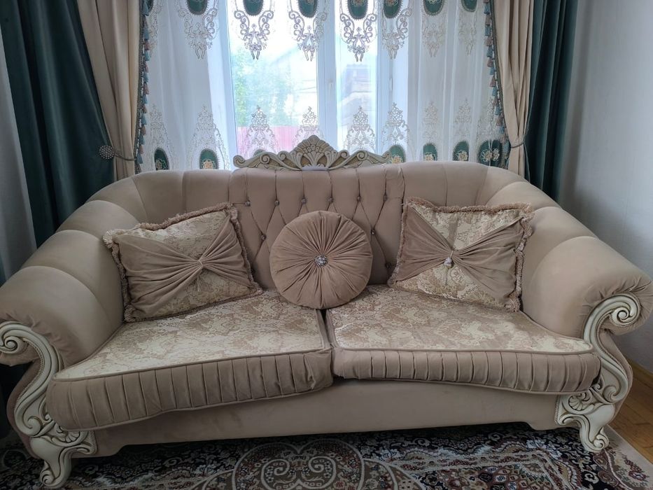Диван раскладной с креслами