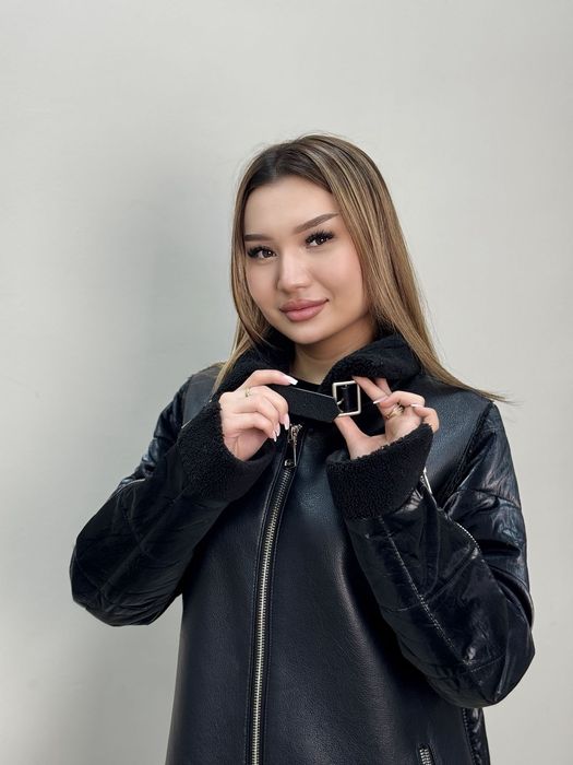 Дублёнка натуральная кожа