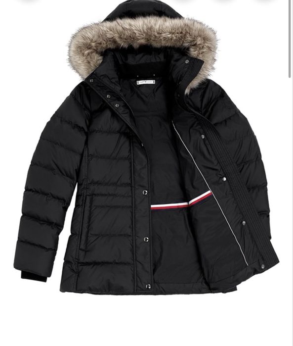 Geaca cu umplutura din puf Tommy Hilfiger