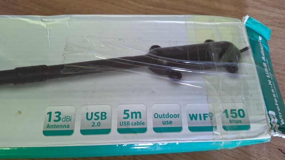 USB Wi-Fi адаптер с антена