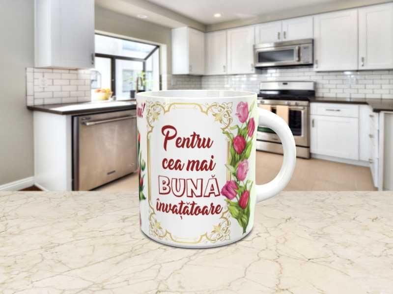 Cana personalizata Mama/ Nasa/ Educatoare/ Invatatoare - 8 martie