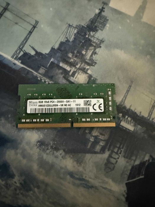 Рам памет 8GB за компютър, 1 плочка