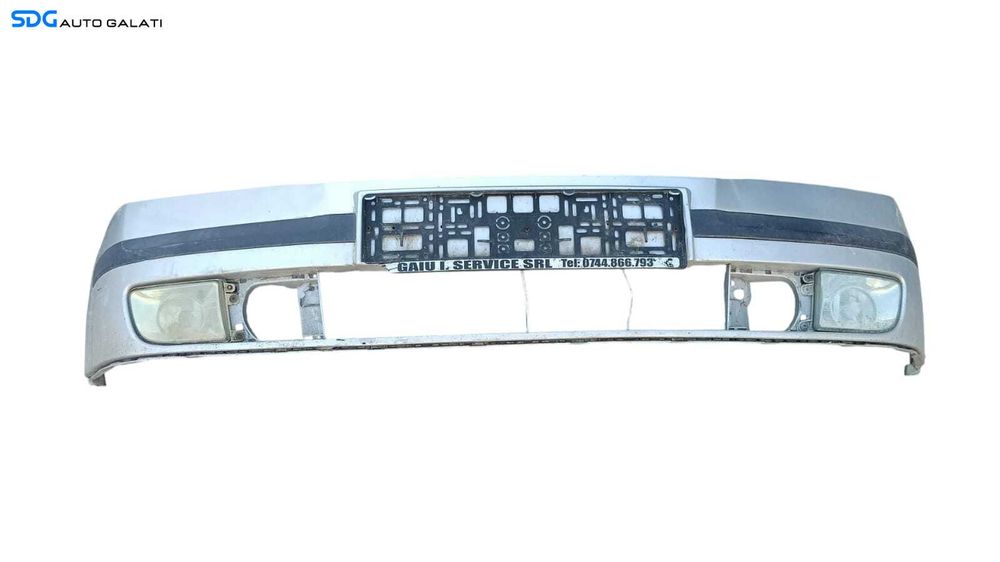 Bara Spoiler Fata cu Proiectoare Skoda Octavia 2 Non Facelift NFL 2004 - 2007 Culoare Gri Argintiu [M8870]