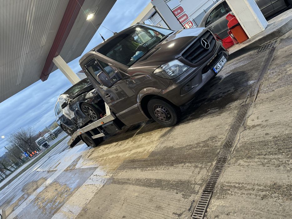 Tractări nonstop Tarnaveni autostrada a3 cluj chetani iernut mures