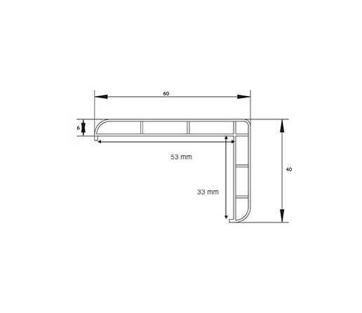Профил за обръщане на дограма, прозорци и врати