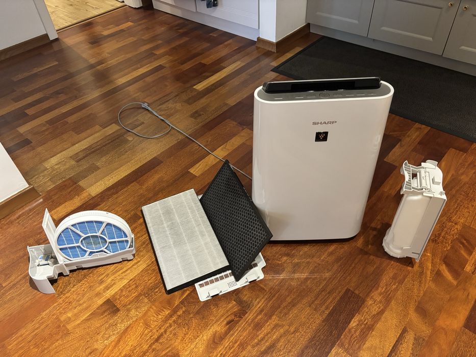 Purificator de aer cu umidificator Sharp UA-HD50E-L