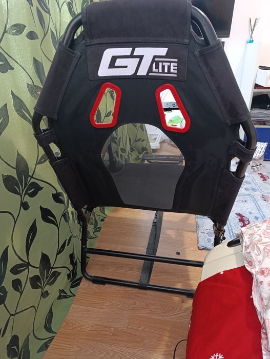 Scaun Cockpit Simulator Next Level Racing NLR GT-Lite Pliabil | Compatibil  cu orice volan + Factura eMag