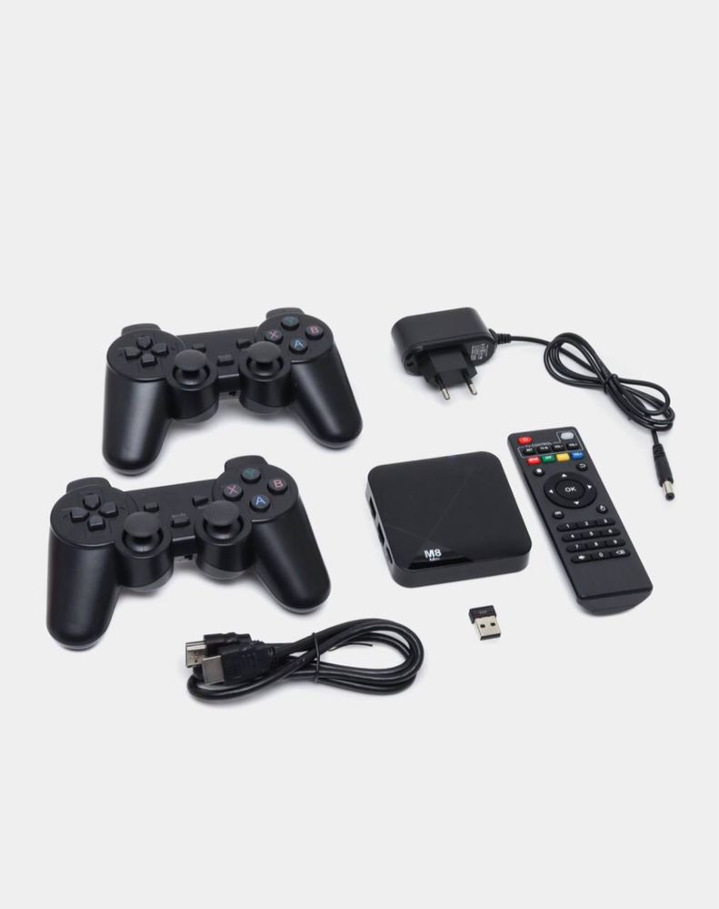 Игровая приставка Game box + Android Tv, 16.000 игр 64GB: 399 000 сум -  Приставки Ташкент на Olx