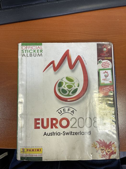 Альбом ЕВРО-2008 Panini