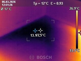 Намиране на течове с термокамера!