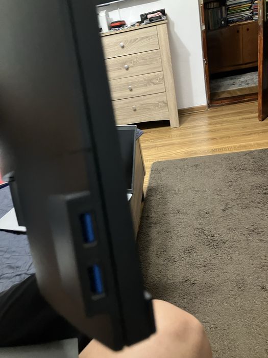 Monitor LED IPS Dell 24 inch 2K QHD (P2418D), Ergonomic, Pivot, USB Hub