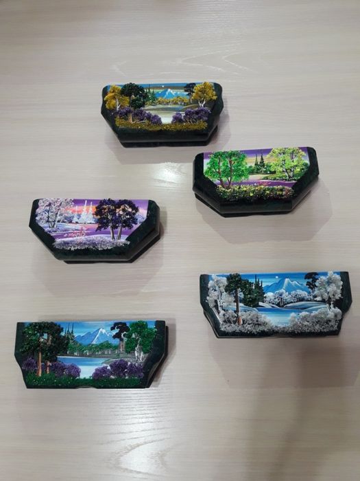 Шкатулки из камня