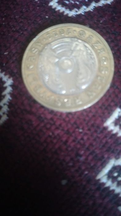 Монета 100 тг коллекционнаЯ