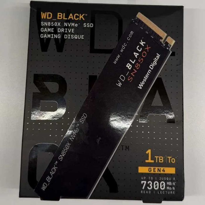 SSD WD Black SN850X 1Tb M2 Nvme