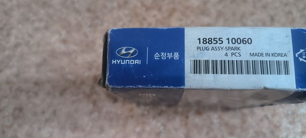 Свечи зажигания Хендай, Киа