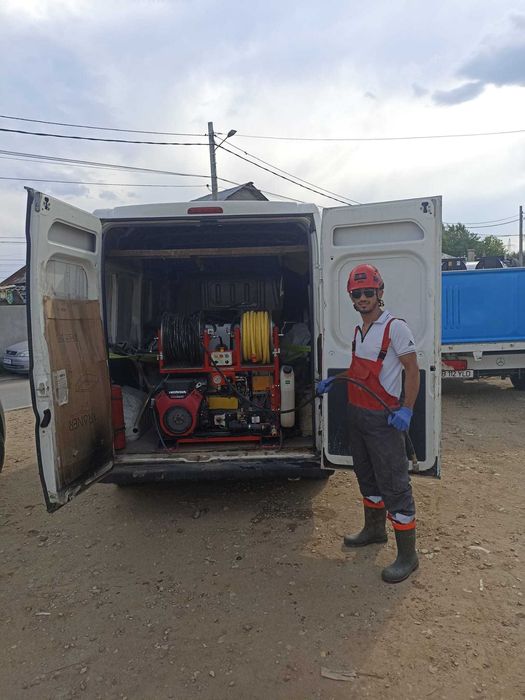 Desfundare canalizare inspecție video