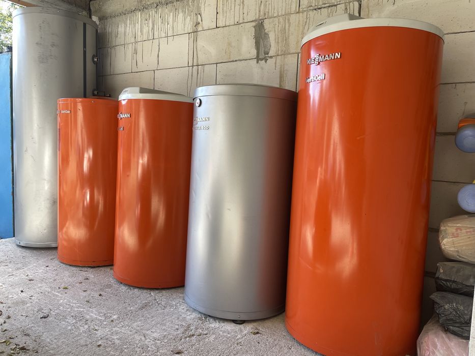 Boiler Viessmann VertiCell inox 160l, 200l 350 l, pompe recirculare