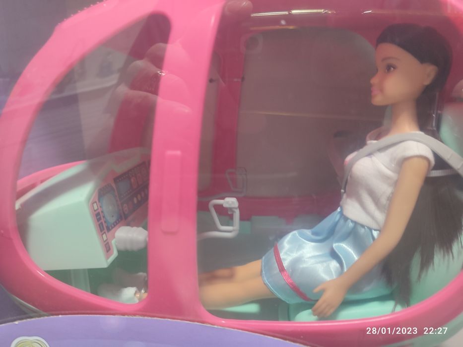 Jucărie STELLA păpușă și elicopter pentru copii de la 3 ani