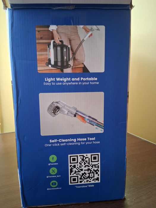 Aspirator Clener nou.curățat,spălat după pisici.căței