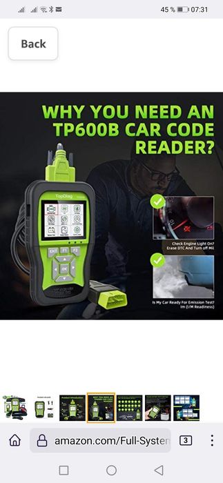 Diagnoza obd2 TP600B VAG toata gama