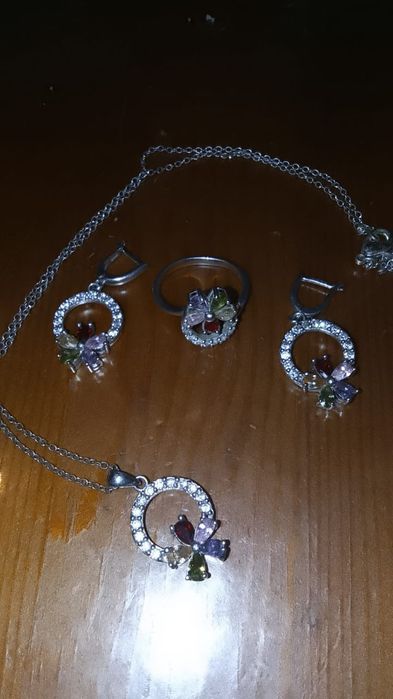 Серебряный комплект