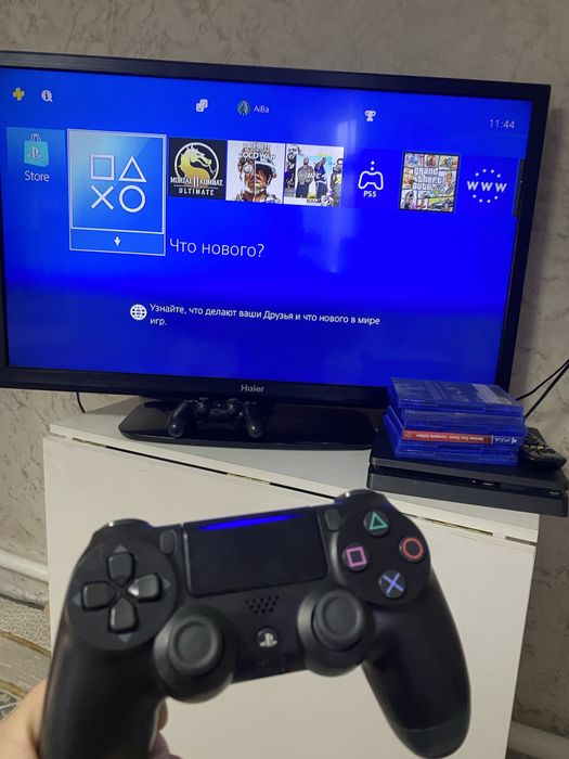 Продам ps4 Slim 500 gb