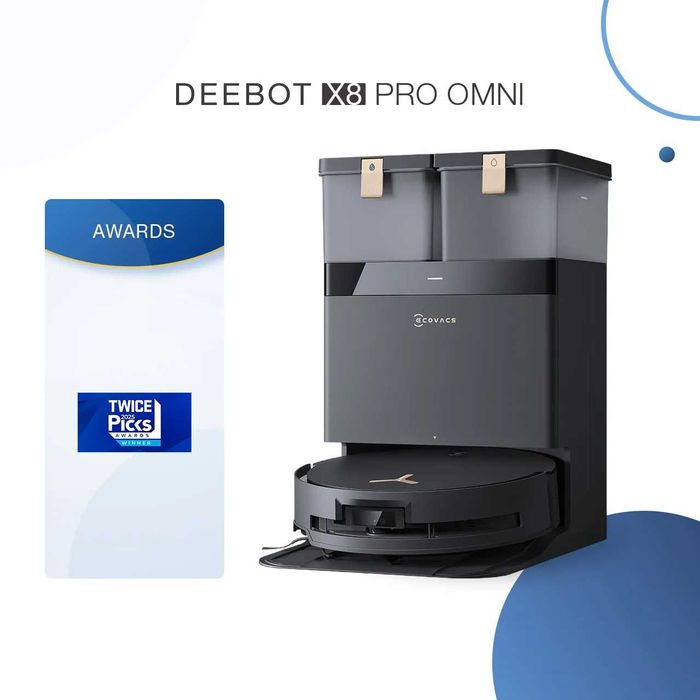 Ecovacs DEEBOT X8 PRO OMNI - прахосмукачка робот