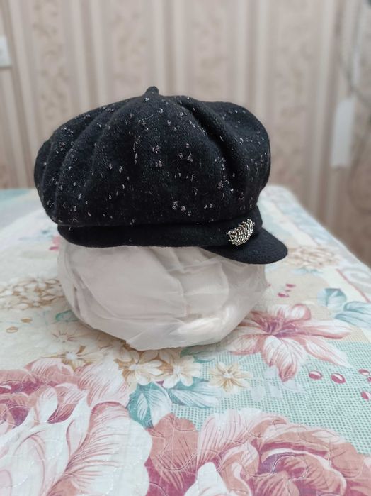 Женская шапка-берет