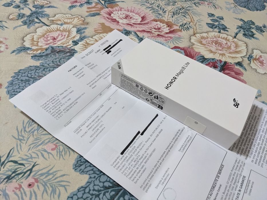 Honor Magic 8 Lite 5G Sigilat Factură + Garanție