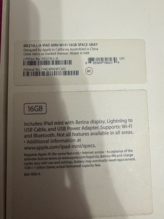 Таблет Apple Ipad Mini 2
