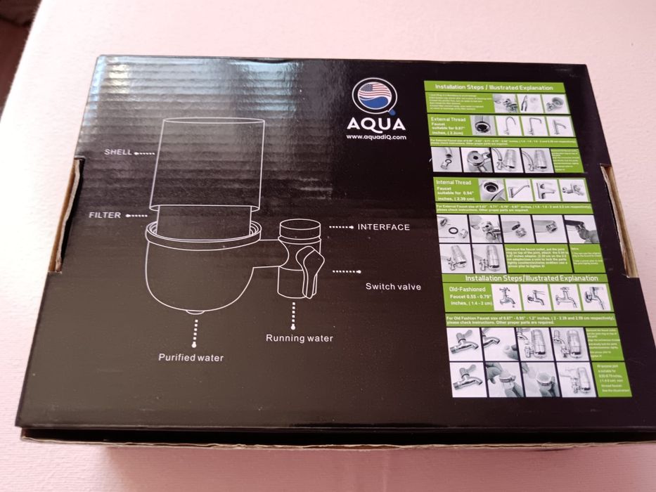 Vând Filtru de Apă montabil la baterie Nou