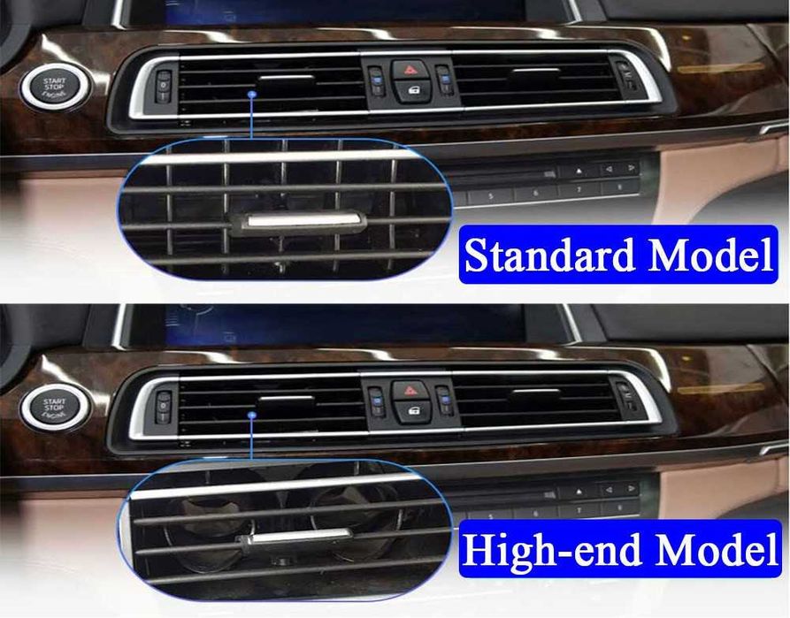 Въздуховоди климатика и парното за БМВ Ф01 Ф02 BMW F01 F02 духалки