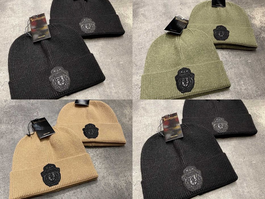 Billionaire  зимни шапки беание beanie zimni shapki