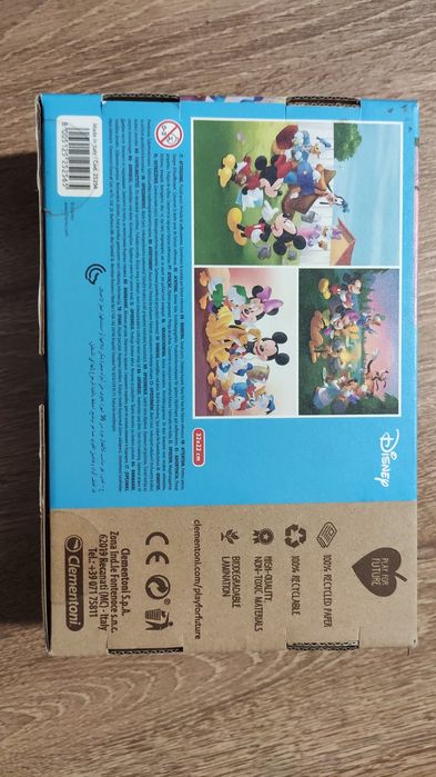 3 бр Пъзел Clementoni Mickey mouse и Домино Peppa pig