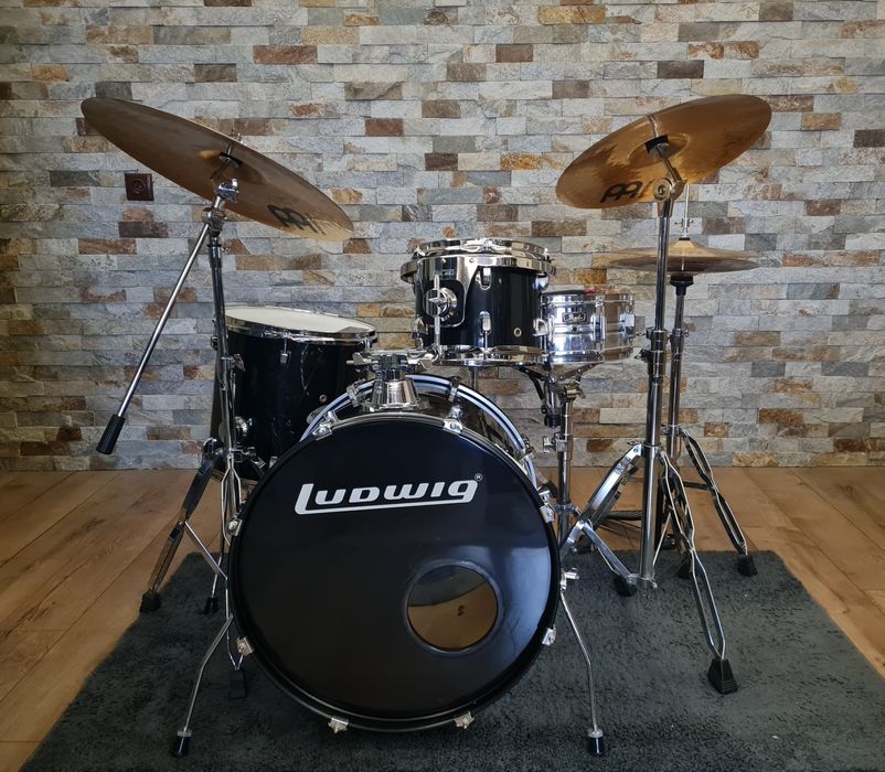 Барабани Ludwig Accent CS + чинели и хардуер
