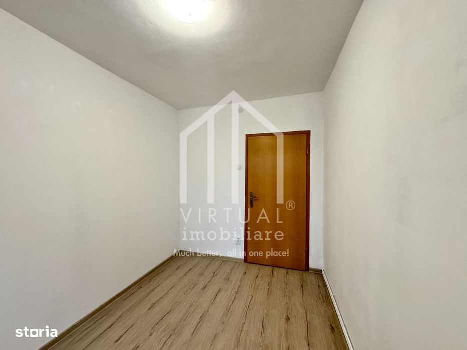Apartament cu 3 camere, 45mp utili+balcon, etaj 1/4, Ciresica