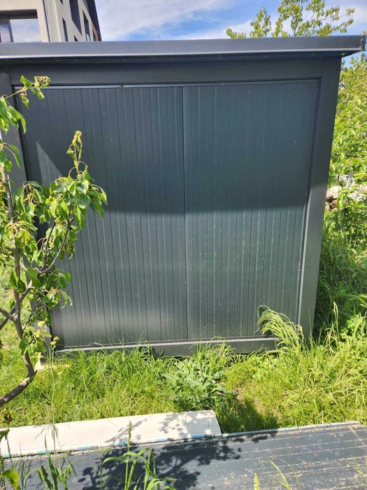 Градинска барака, преносим склад 2,0х2,0х1,8м. Метал и термо панели