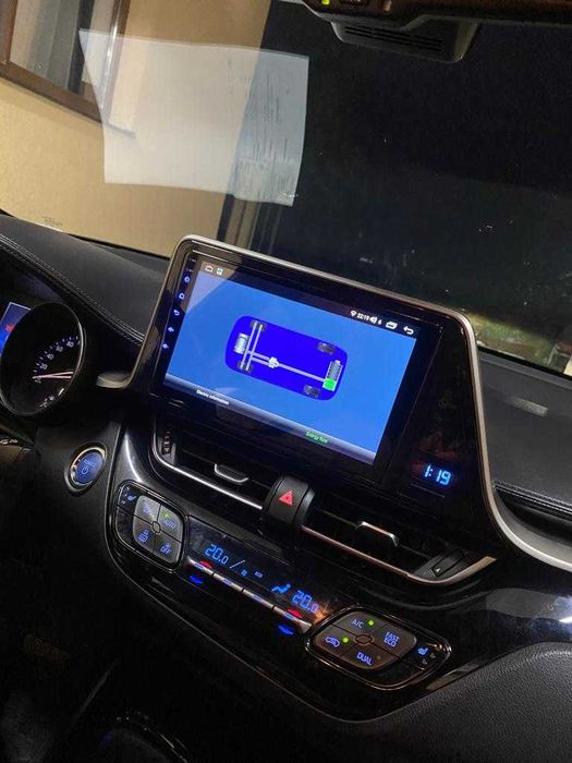 Navigatie Android 14 TOYOTA C-HR 2016 - 2020 1/8 Gb CarPlay + CAMERA