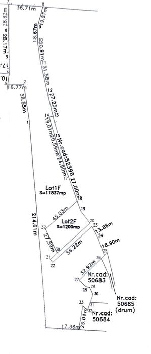 Teren de Vanzare in Marisel, CLUJ