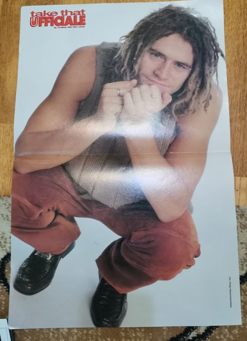 Плакати и списания, изрезки с Take That
