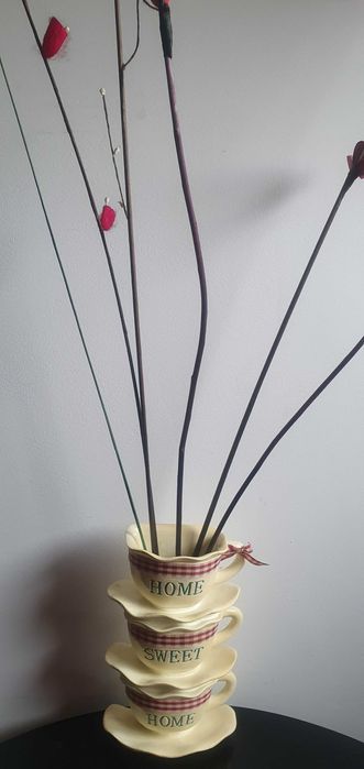 Unicat Decor bucatarie,statueta CERAMICA cesti cafea , design deosebit