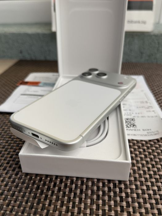 512!*НОВ*iPhone 17 Pro Max *Silver айфон 17 про макс бял 512