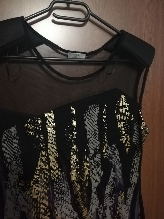 Дамска черна рокля