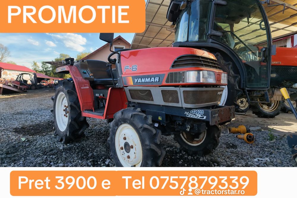 Tractor Jappnez Yanmar F- 6. 4x4